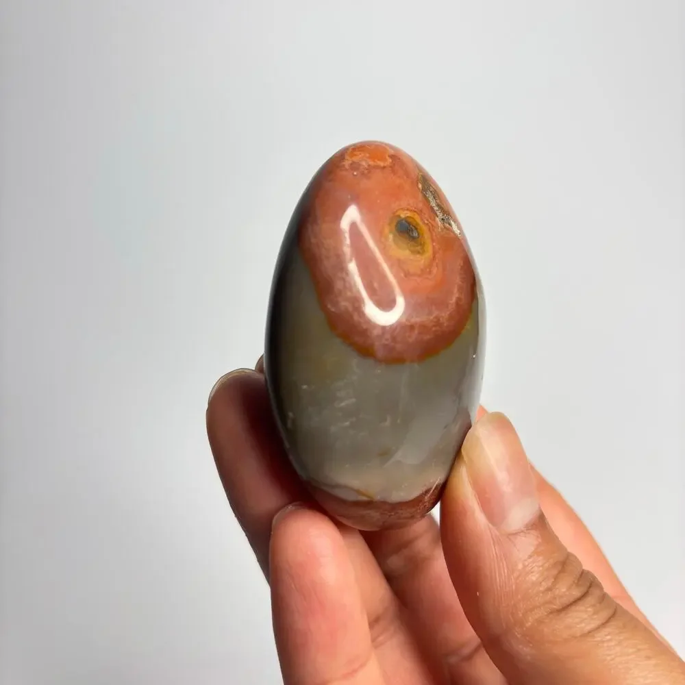 Mookaite Jasper Oval Palm Stone